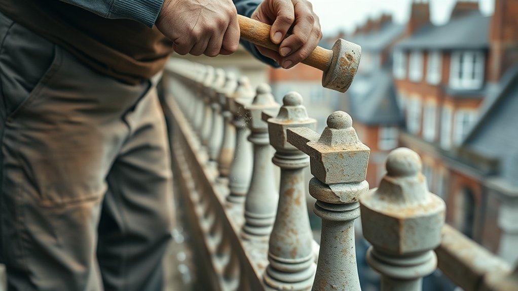 Balustrade Repair Esher