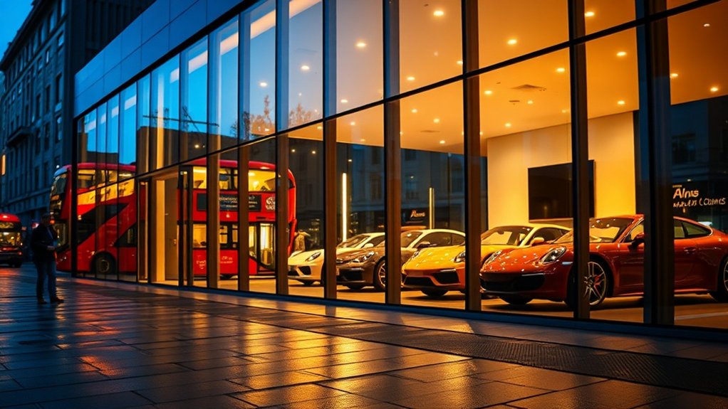 Car Showroom Glazing Esher