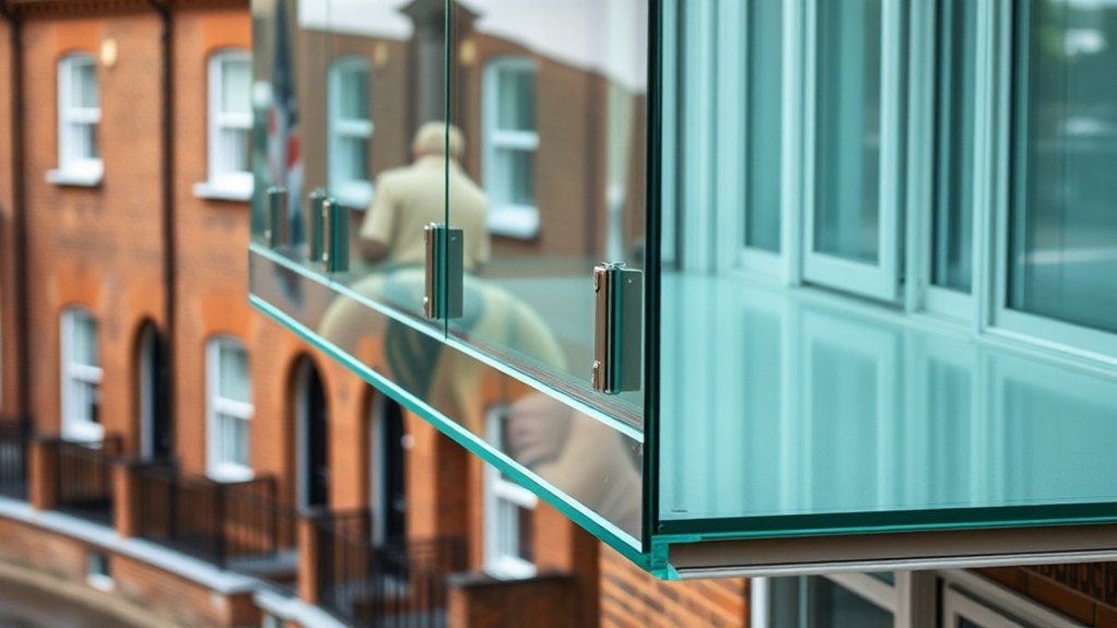 Glass Balcony Installation Esher