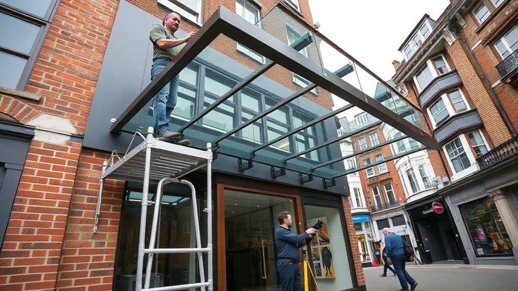 Shopfront Canopy Esher