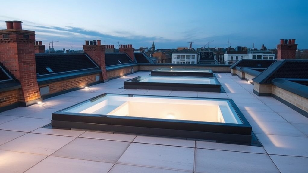 Walk-On Roof Lights Esher